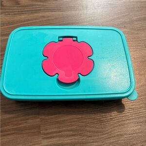 Tupperware baby wipe container